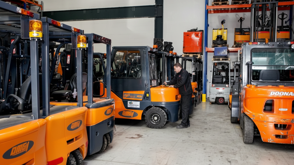Forklift maintenance
