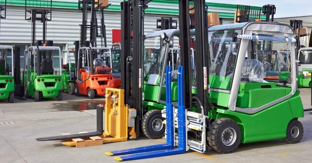 different types of forklifts
