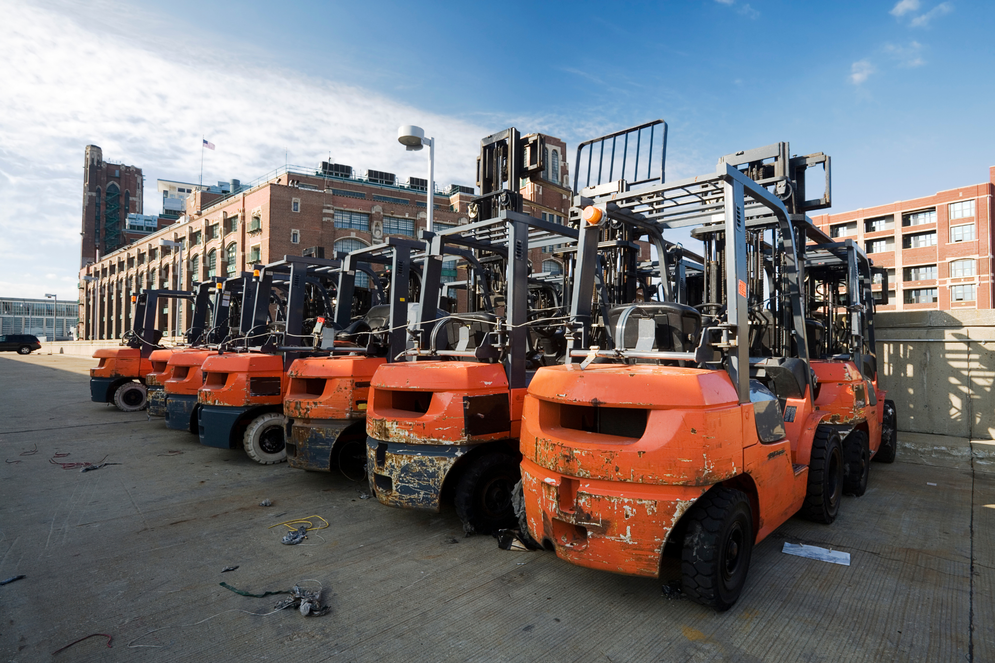 Forklifts adding value